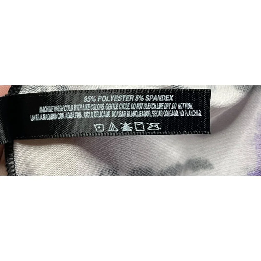 Magic Avenue Womens Plus Size Tie-Dye Loose Fit Blouse Plus Size 1X - Picture 6 of 15